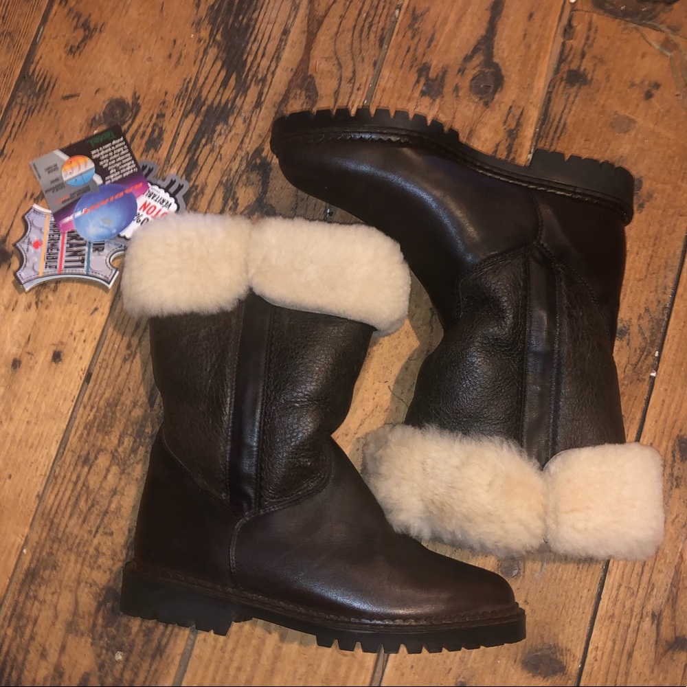leather boots